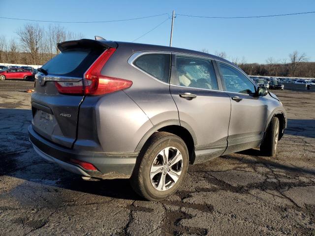 2HKRW6H34HH219310 - 2017 HONDA CR-V LX GRAY photo 3