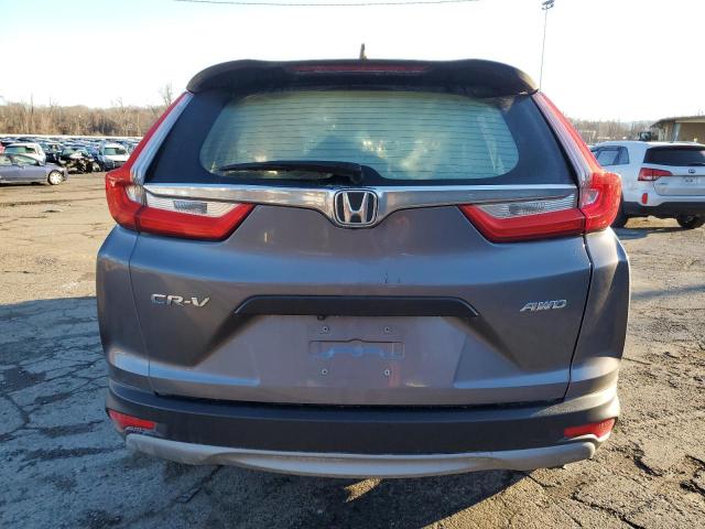 2HKRW6H34HH219310 - 2017 HONDA CR-V LX GRAY photo 6