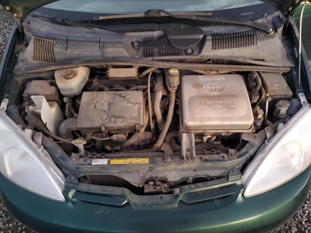 JT2BK18U930076149 - 2003 TOYOTA PRIUS GREEN photo 11