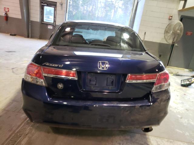 1HGCP2F7XCA104309 - 2012 HONDA ACCORD EX BLUE photo 6