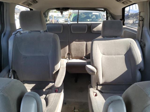 5TDZA23C54S009155 - 2004 TOYOTA SIENNA CE SILVER photo 10