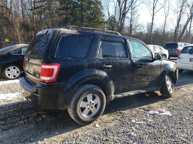 1FMCU9DG5BKB69477 - 2011 FORD ESCAPE XLT BLACK photo 3