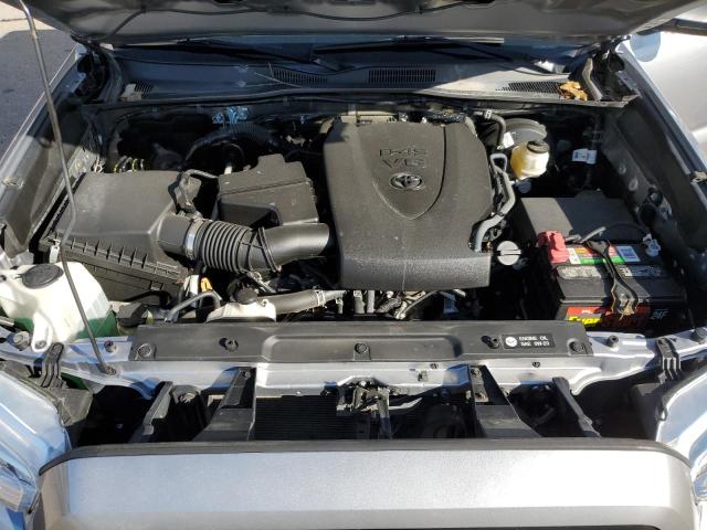 5TFSZ5AN2KX195034 - 2019 TOYOTA TACOMA ACCESS CAB ვერცხლისფერი ფოტო 11