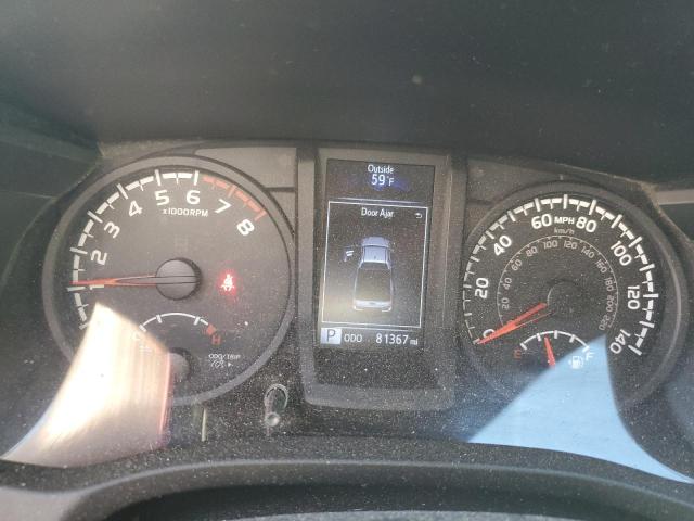 5TFSZ5AN2KX195034 - 2019 TOYOTA TACOMA ACCESS CAB ვერცხლისფერი ფოტო 9