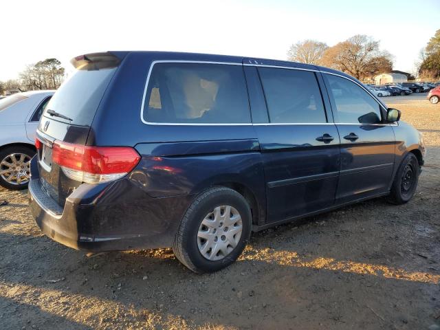 5FNRL38298B042296 - 2008 HONDA ODYSSEY LX BLUE photo 3