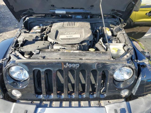 1C4AJWBG6FL551541 - 2015 JEEP WRANGLER SAHARA BLACK photo 11