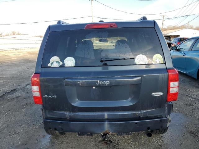 1C4NJRFB3ED822615 - 2014 JEEP PATRIOT LATITUDE GRAY photo 6