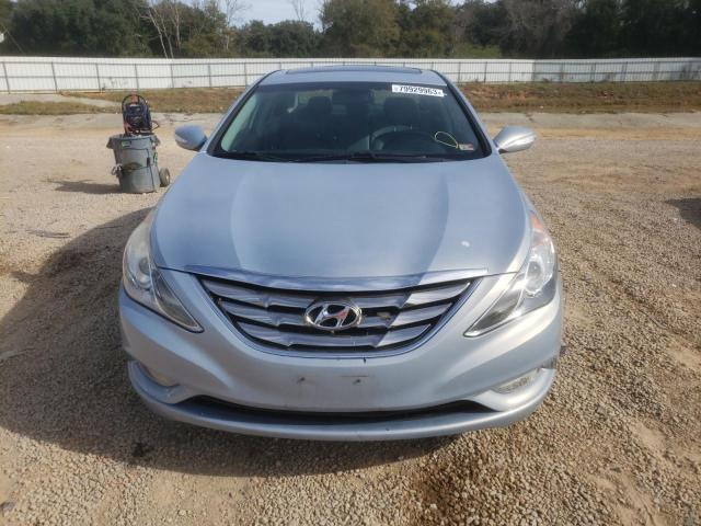 5NPEC4AB7DH593658 - 2013 HYUNDAI SONATA SE SILVER photo 5