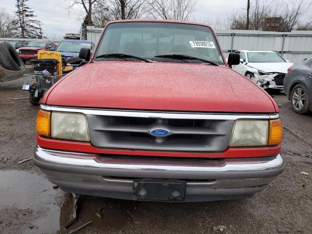 1FTCR10A0VPB19537 - 1997 FORD RANGER RED photo 5