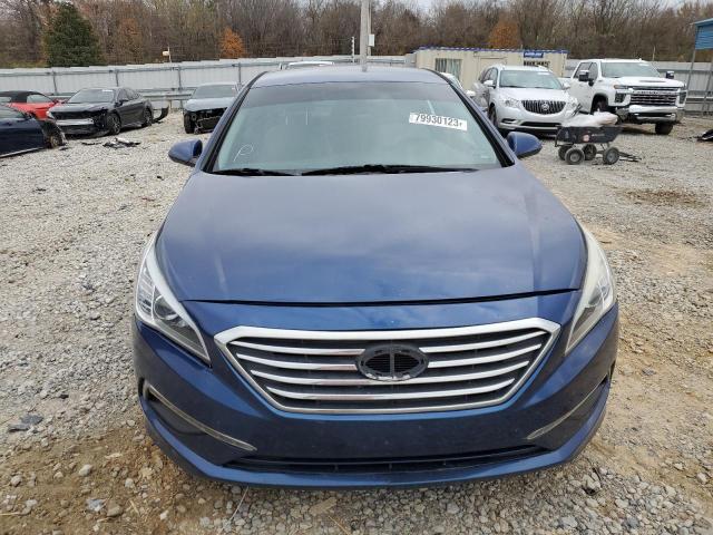 5NPE24AF9FH154566 - 2015 HYUNDAI SONATA SE BLUE photo 5