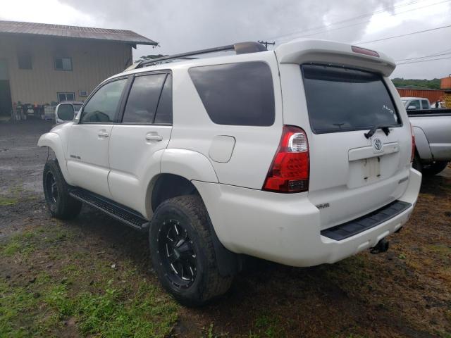 JTEBU17R960084654 - 2006 TOYOTA 4RUNNER LIMITED WHITE photo 2