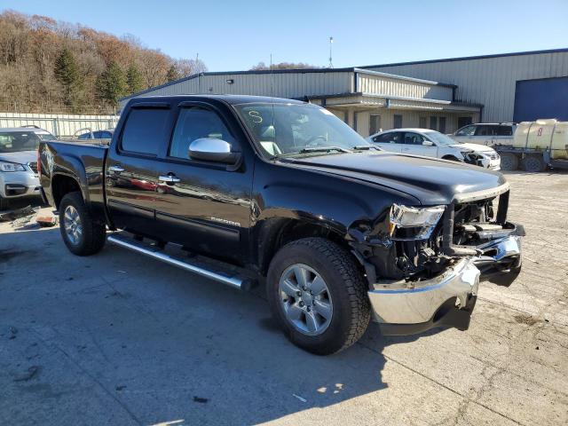 3GTP2VE35BG201383 - 2011 GMC SIERRA K1500 SLE BLACK photo 4