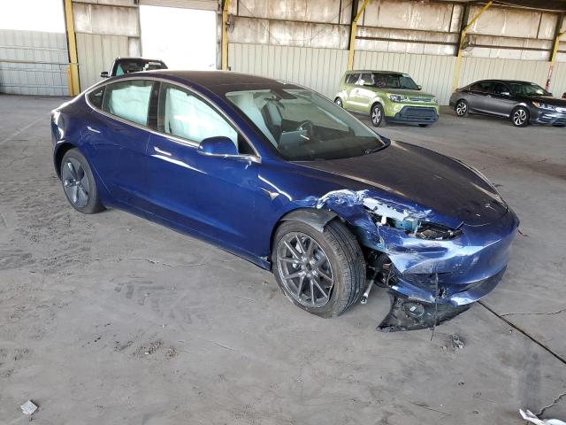 5YJ3E1EA8LF662372 - 2020 TESLA MODEL 3 BLUE photo 4