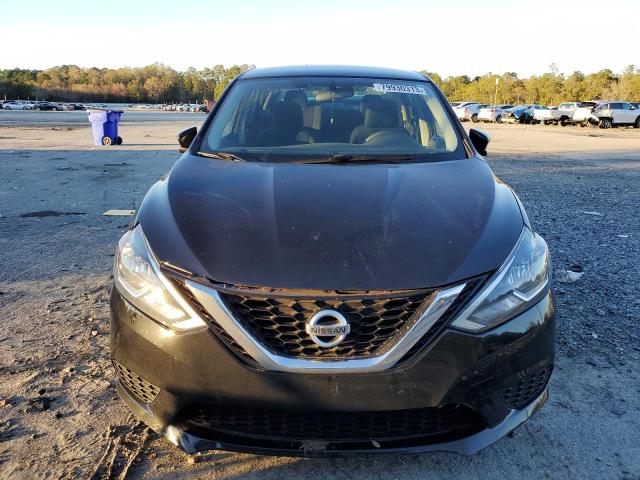 3N1AB7APXHY339890 - 2017 NISSAN SENTRA S BLACK photo 5