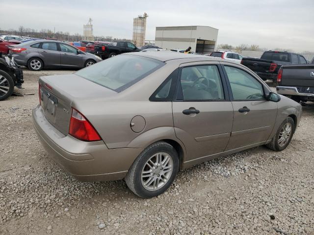 1FAFP34N35W247603 - 2005 FORD FOCUS ZX4 GRAY photo 3