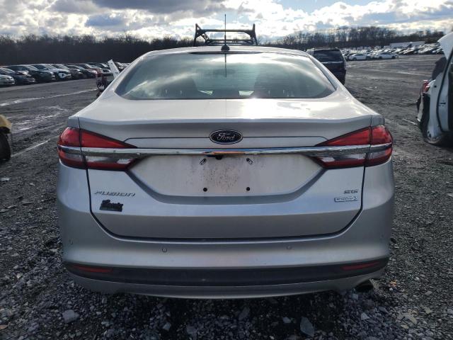 3FA6P0HD0HR282641 - 2017 FORD FUSION SE SILVER photo 6