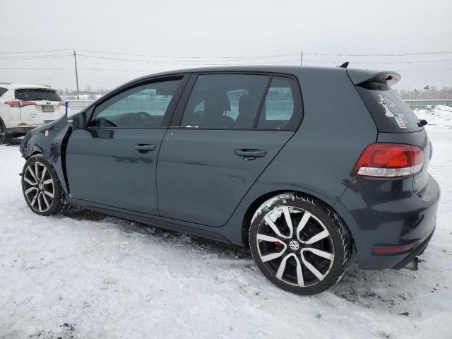 WVWHV7AJ5DW118522 - 2013 VOLKSWAGEN GTI GRAY photo 2