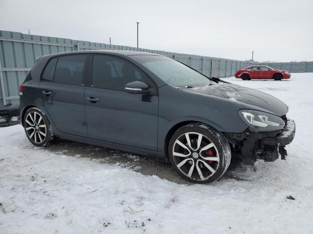 WVWHV7AJ5DW118522 - 2013 VOLKSWAGEN GTI GRAY photo 4