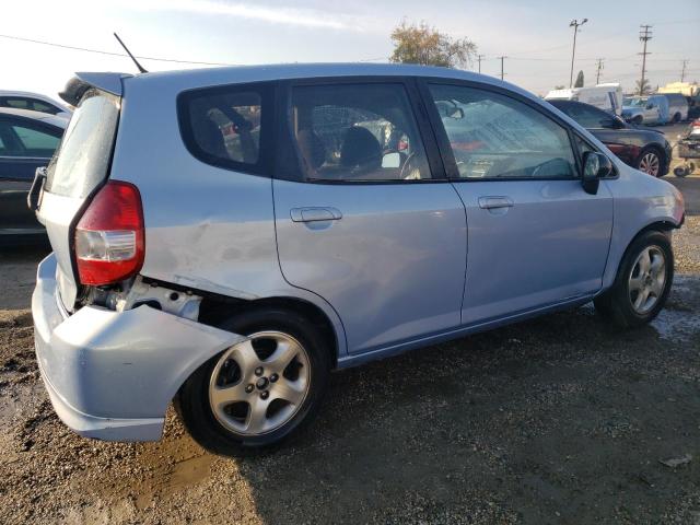 JHMGD38678S057386 - 2008 HONDA FIT SPORT BLUE photo 3