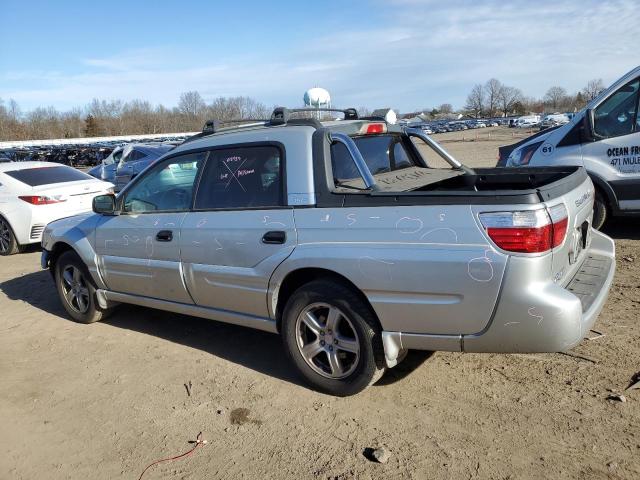 4S4BT62C267100817 - 2006 SUBARU BAJA SPORT SILVER photo 2