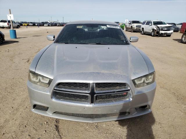 2C3CDXBG7CH203542 - 2012 DODGE CHARGER SE SILVER photo 5