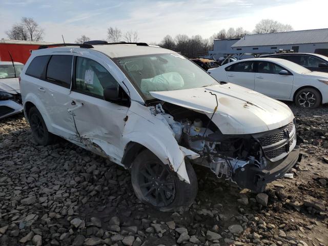 3C4PDCAB6LT199521 - 2020 DODGE JOURNEY SE WHITE photo 4