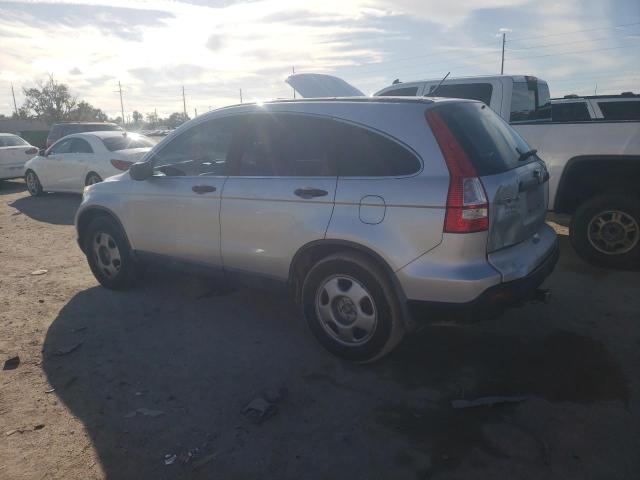 5J6RE38379L028604 - 2009 HONDA CR-V LX SILVER photo 2