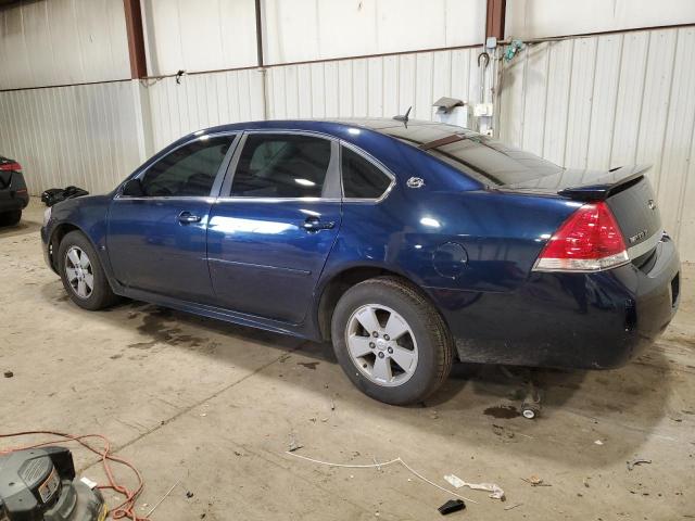 2G1WT57N491245779 - 2009 CHEVROLET IMPALA 1LT BLUE photo 2