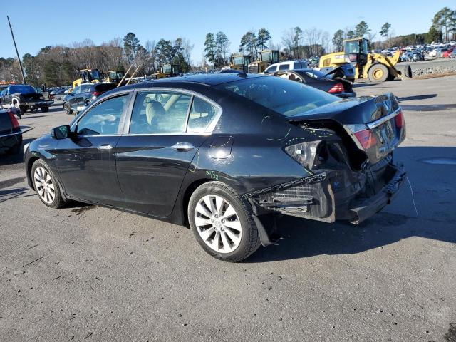 1HGCR2F85DA072499 - 2013 HONDA ACCORD EXL BLACK photo 2