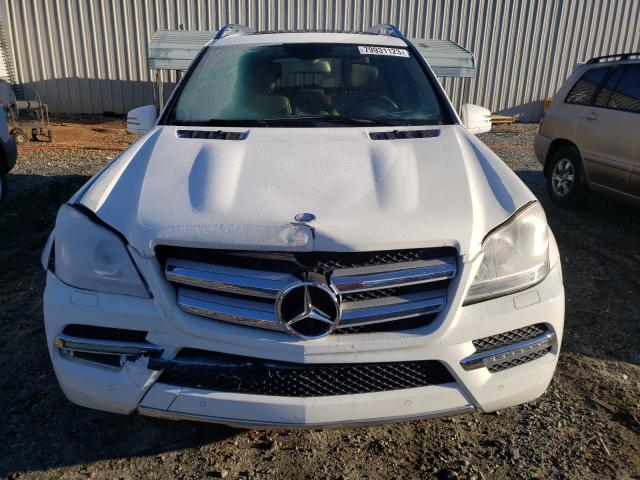 4JGBF7BE5CA777440 - 2012 MERCEDES-BENZ GL 450 4MATIC WHITE photo 5