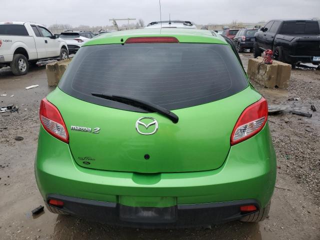 JM1DE1KYXD0166642 - 2013 MAZDA MAZDA2 GREEN photo 6