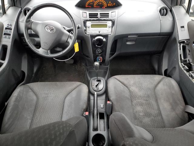 JTDKT923685166615 - 2008 TOYOTA YARIS SILVER photo 8