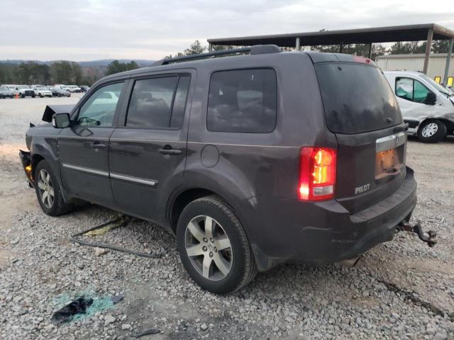 5FNYF4H95DB044272 - 2013 HONDA PILOT TOURING GRAY photo 2