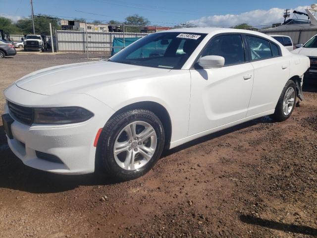 2C3CDXBG2NH212488 - 2022 DODGE CHARGER SXT WHITE photo 1