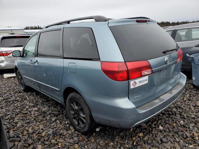 5TDBA23C95S030500 - 2005 TOYOTA SIENNA LE BLUE photo 2