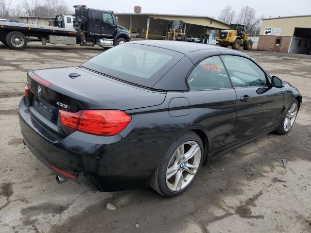 WBA3T7C55FPW79507 - 2015 BMW 435 XI BLACK photo 3