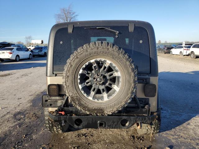 1J4FA39S16P707860 - 2006 JEEP WRANGLER X TAN photo 6