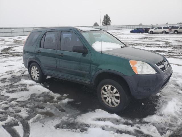 JHLRD68423C003476 - 2003 HONDA CR-V LX GREEN photo 4