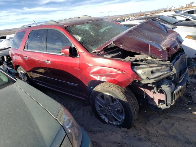 1GKKRTKD6FJ344763 - 2015 GMC ACADIA DENALI MAROON photo 4