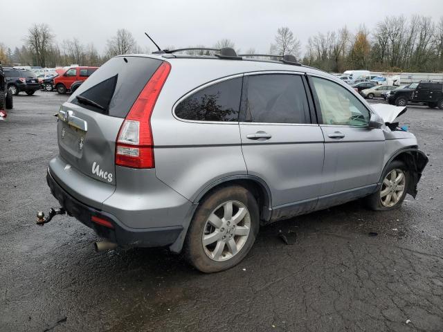 JHLRE48787C091743 - 2007 HONDA CR-V EXL SILVER photo 3