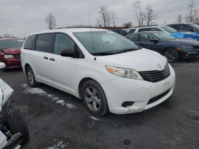 5TDZK3DC0ES490709 - 2014 TOYOTA SIENNA WHITE photo 4