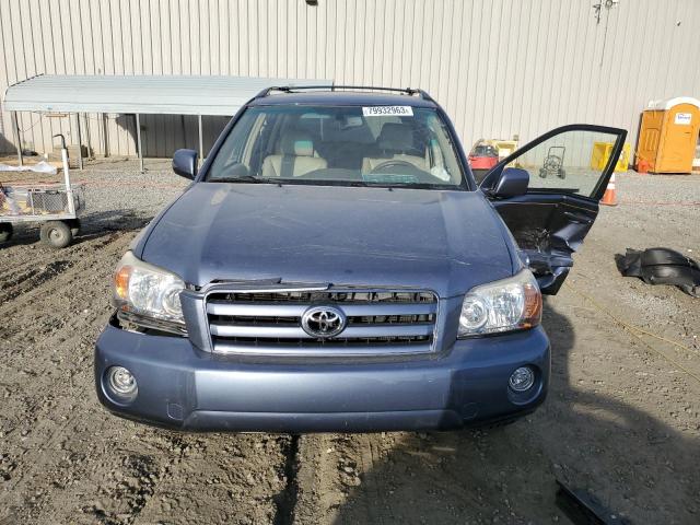 JTEEP21A270225000 - 2007 TOYOTA HIGHLANDER SPORT SILVER photo 5