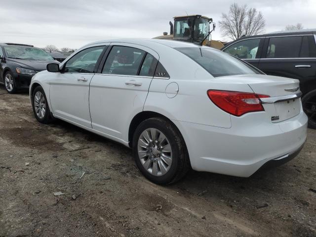 1C3CCBAB1EN142839 - 2014 CHRYSLER 200 LX WHITE photo 2