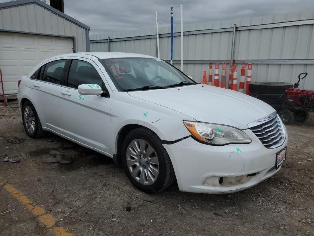 1C3CCBAB1EN142839 - 2014 CHRYSLER 200 LX WHITE photo 4