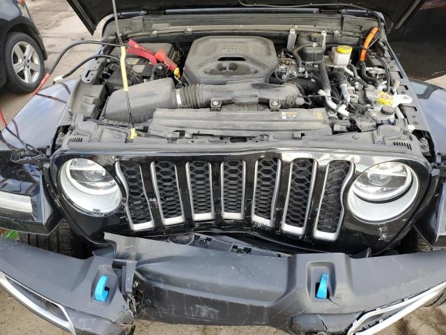 1C4JJXP63NW238787 - 2022 JEEP WRANGLER U SAHARA 4XE BLACK photo 12