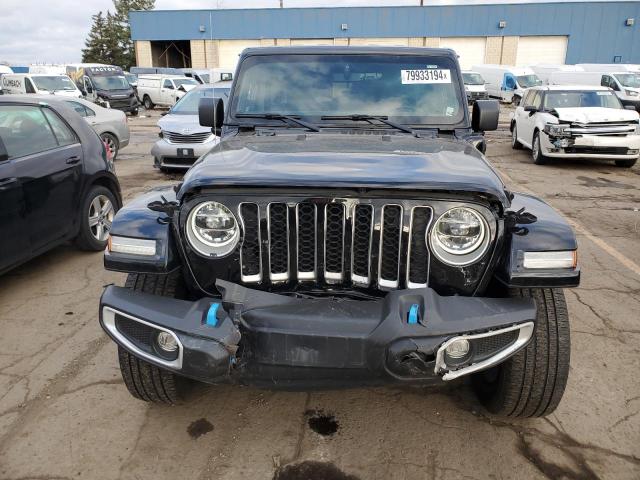 1C4JJXP63NW238787 - 2022 JEEP WRANGLER U SAHARA 4XE BLACK photo 5