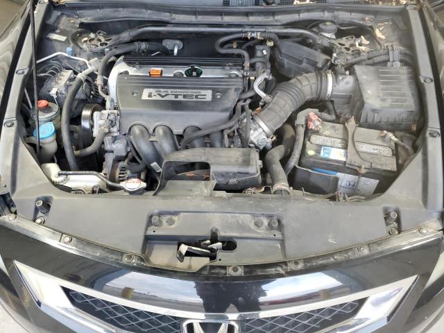 1HGCS12378A018538 - 2008 HONDA ACCORD LX-S BLACK photo 11