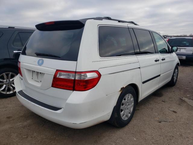 5FNRL38277B112084 - 2007 HONDA ODYSSEY LX WHITE photo 3