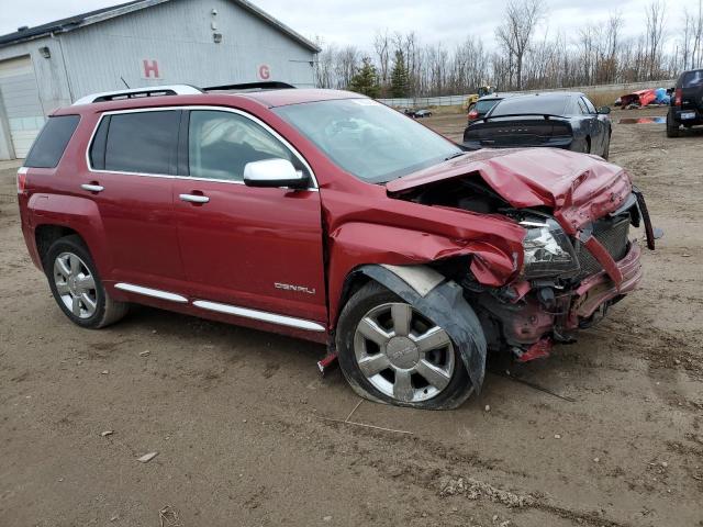 2GKFLZE35E6184802 - 2014 GMC TERRAIN DENALI BURGUNDY photo 4