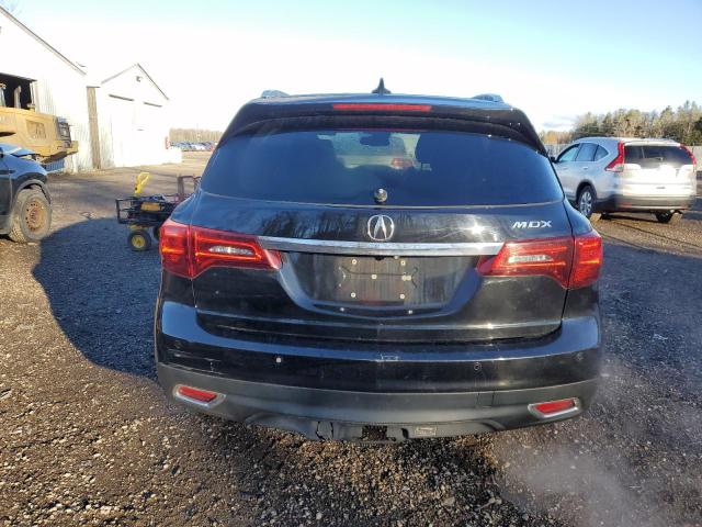 5FRYD4H89EB503476 - 2014 ACURA MDX ADVANCE BLACK photo 6